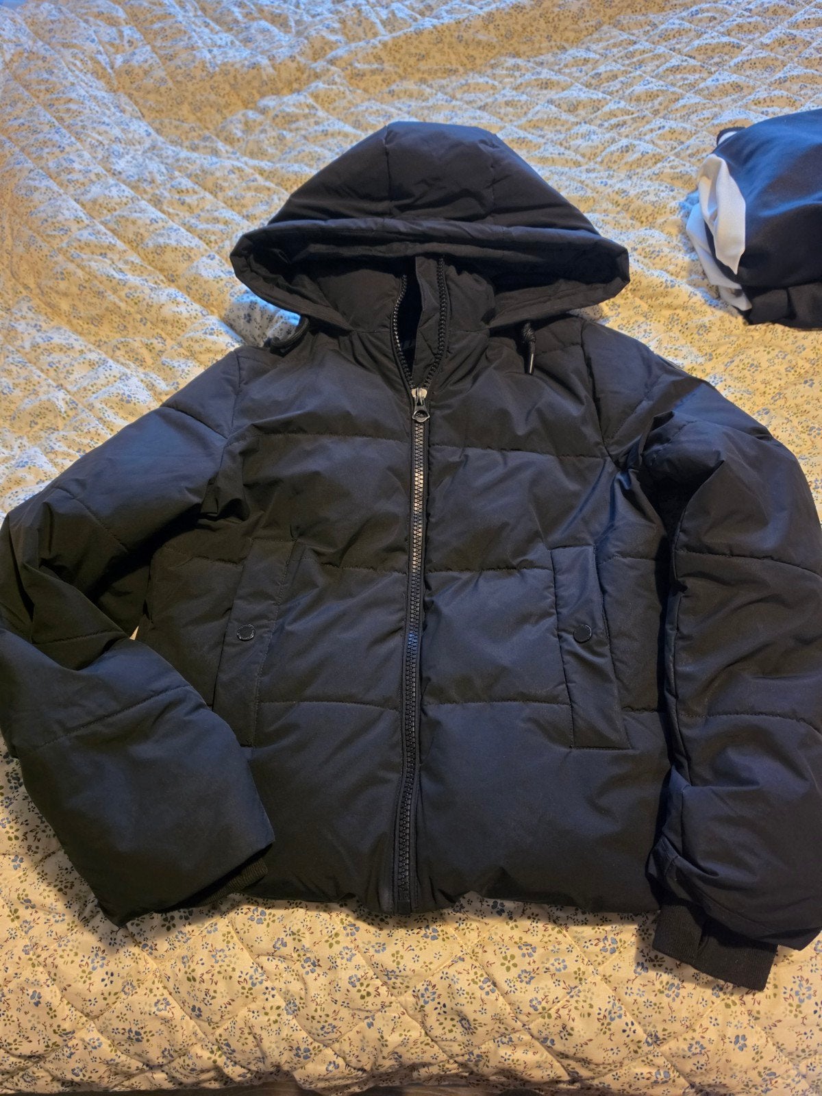 meisjes jas winter, Tally Weijl, Ophalen, Maat 36 (S), Zwart