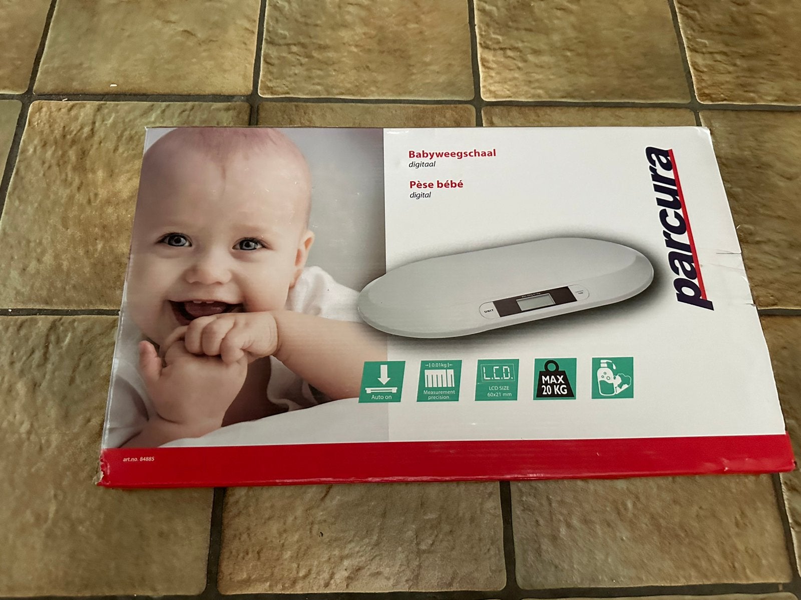 Digitale Baby weegschaal nieuw, Electroménager, Balances, Neuf, Enlèvement ou Envoi, 10 à 50 kg, 1 à 500 grammes