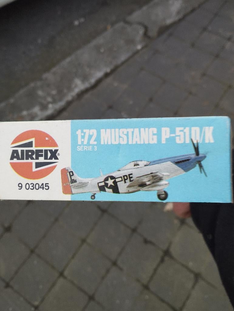 North American P-51D/K Mustang Airfix 03045, Neuf, Autres marques, Enlèvement ou Envoi, 1:72 à 1:144