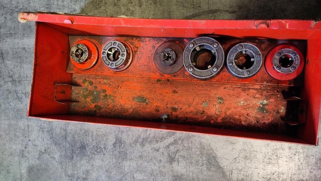 RIDGID pijpschroefdraad snijkoppen, Doe-het-zelf en Bouw, Ophalen, Gebruikt, Overige typen