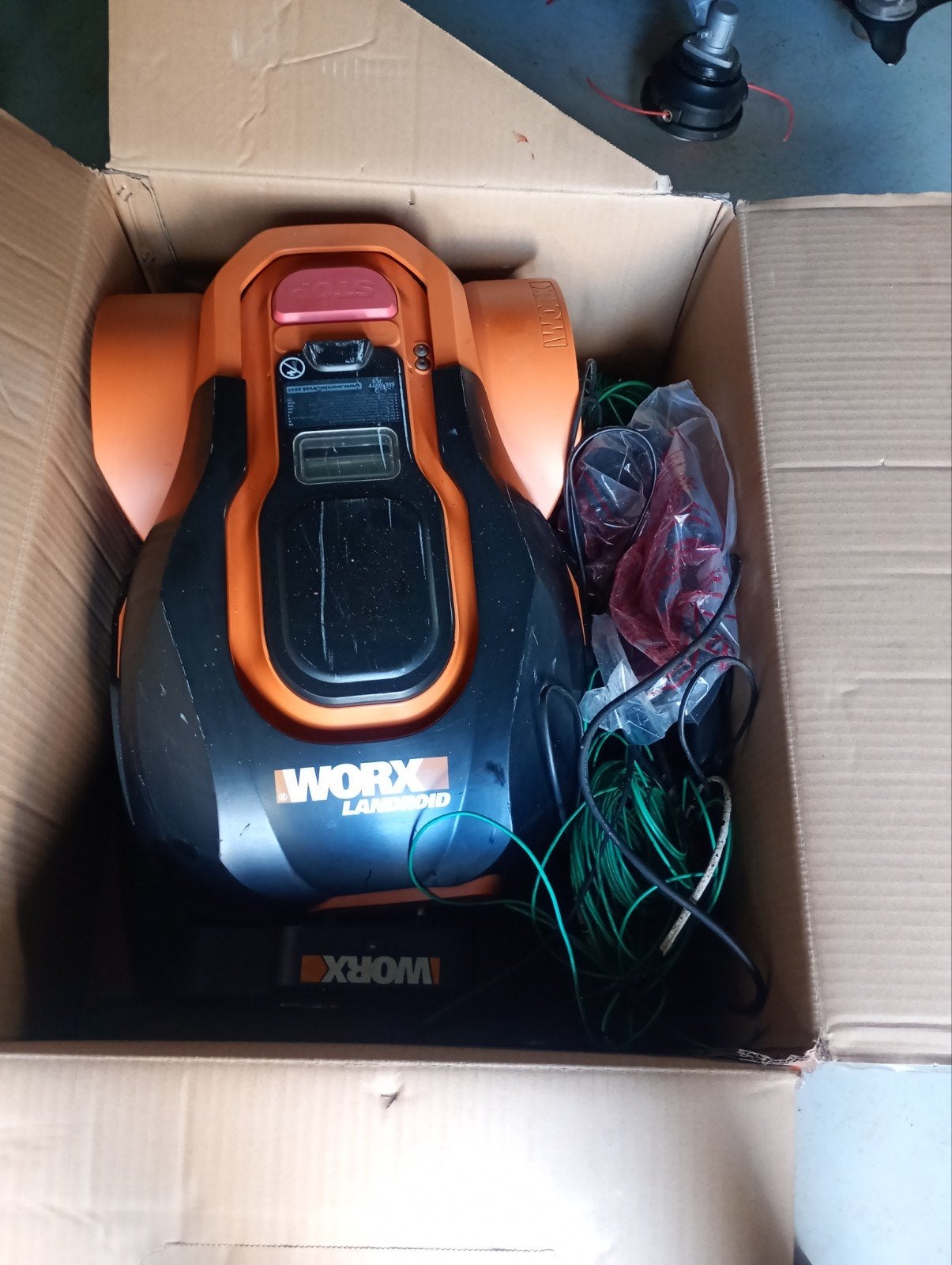 Worx landroid, Enlèvement ou Envoi