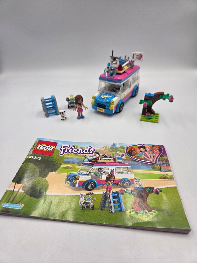 Lego Friends 41333 Olivia's Mission Vehicle, Lego, Friends, Ophalen of Verzenden, Zo goed als nieuw