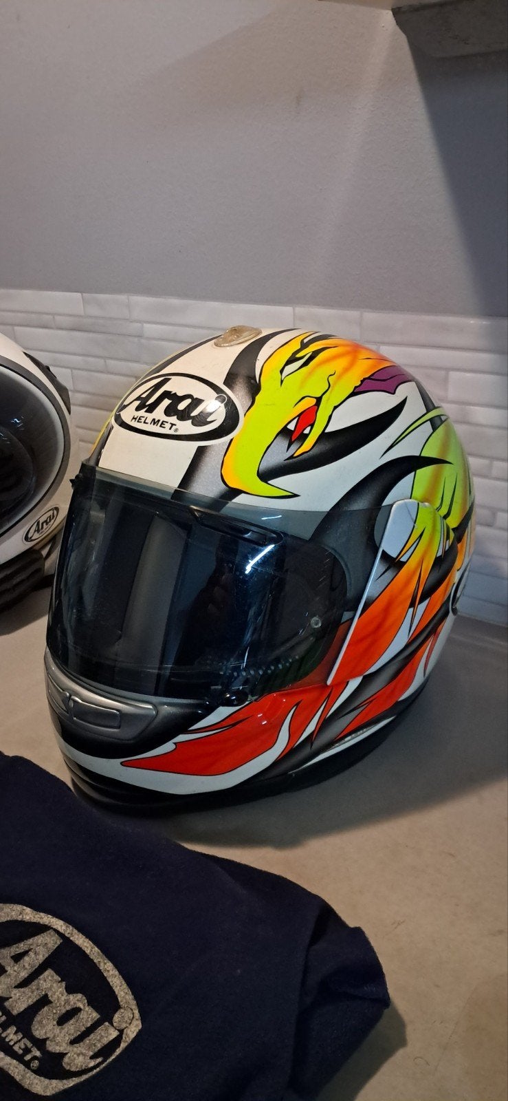 Casque arai original, M, Arai, Ophalen of Verzenden, Integraalhelm