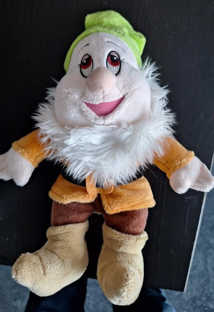 Te koop knuffel van kabouter Bashful (van Disney)., Ophalen of Verzenden, Zo goed als nieuw, Overige typen