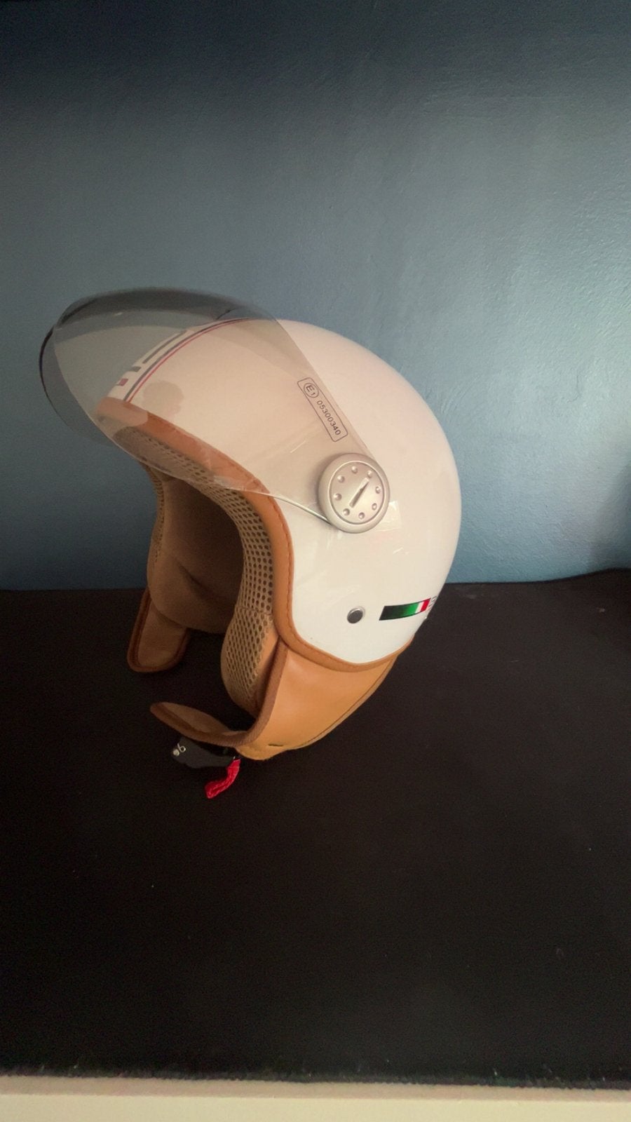 Witte Vespa Helm – Maat S – Gloednieuw, Ophalen, Nieuw, Small