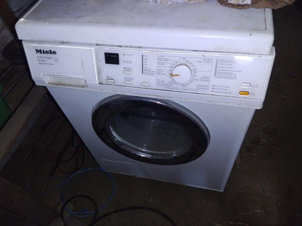 wasmachine Miele, Ophalen, Niet werkend, Voorlader, Minder dan 85 cm