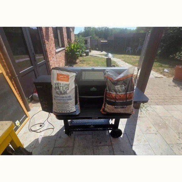 pelletbbq, Ophalen, Zo goed als nieuw, GMG
