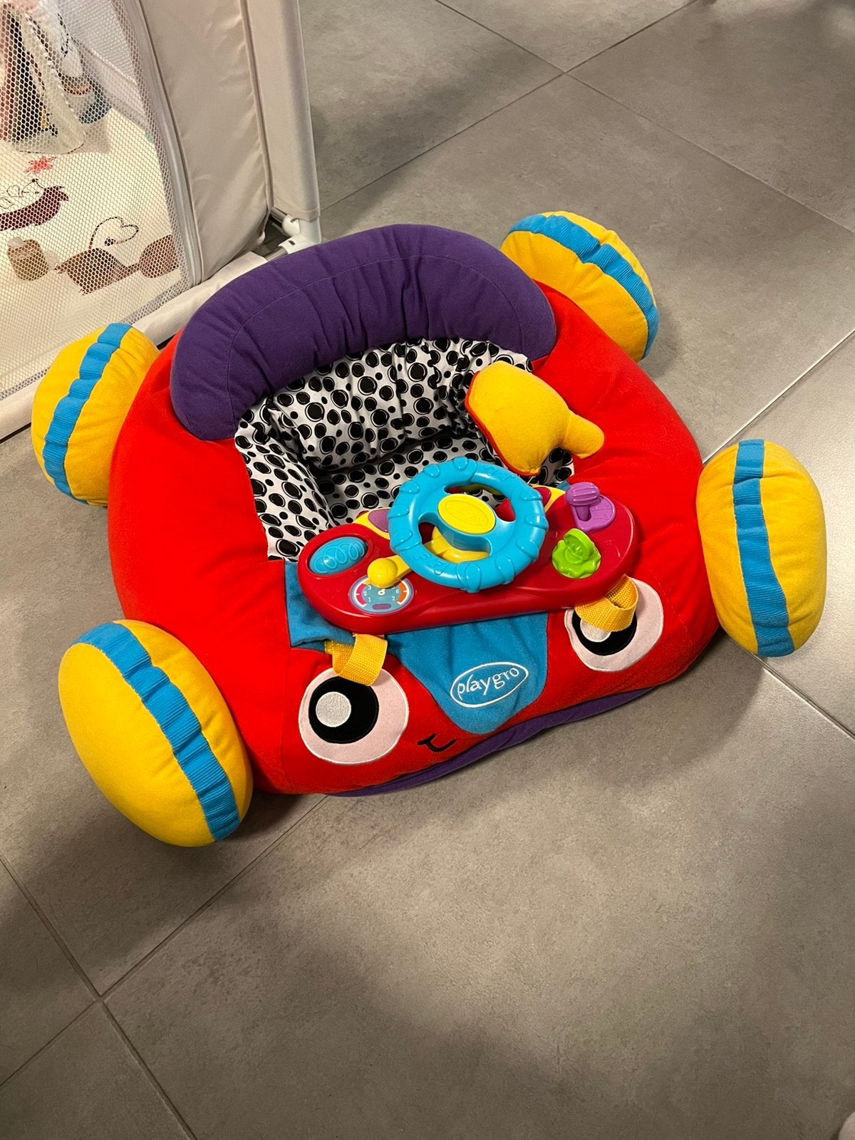 Playgro comfy car / Moorsel (Aalst), Ophalen, Zo goed als nieuw, Auto, Met licht