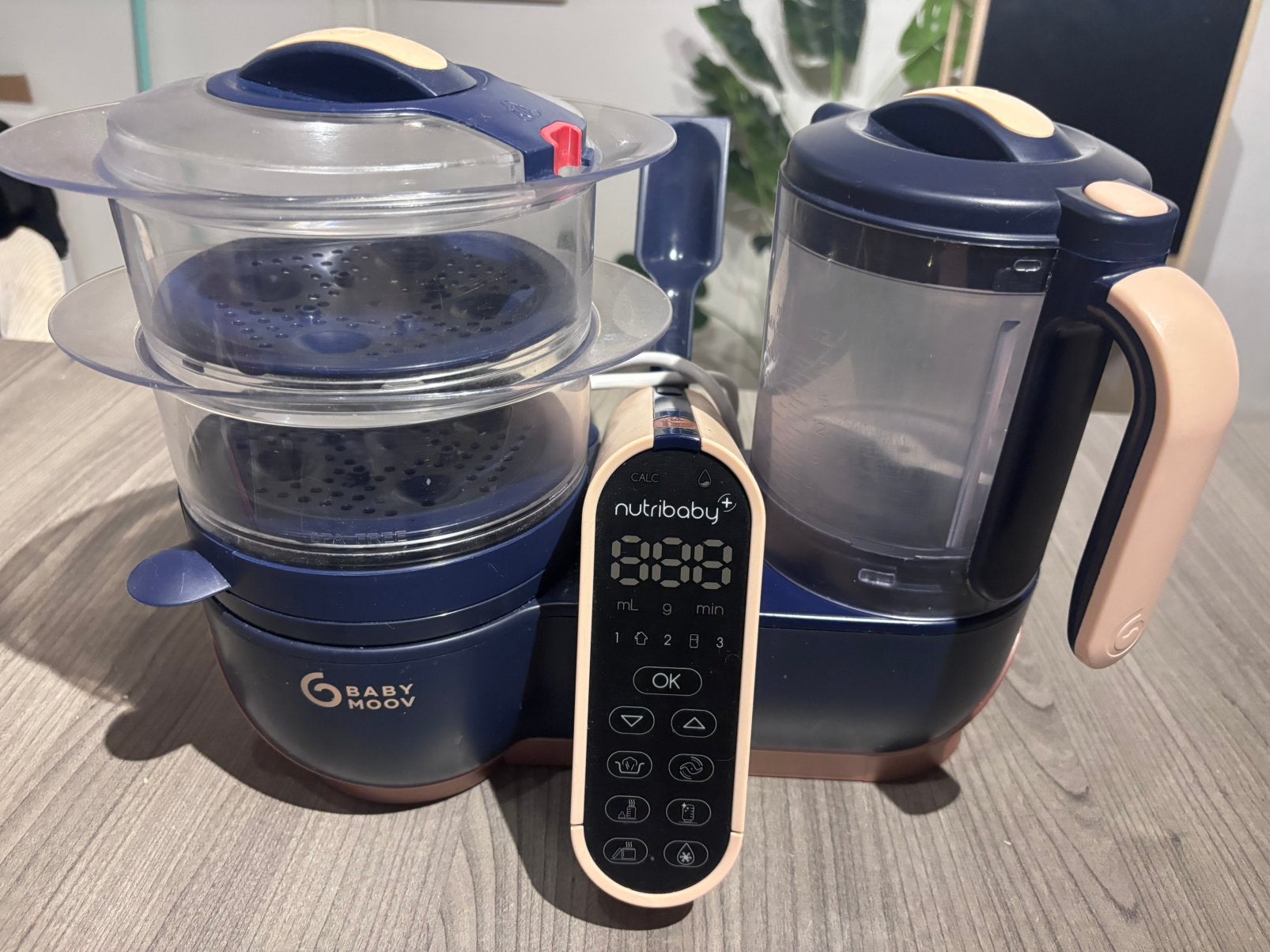 Babymoov nutribaby xl, Ophalen, Gebruikt