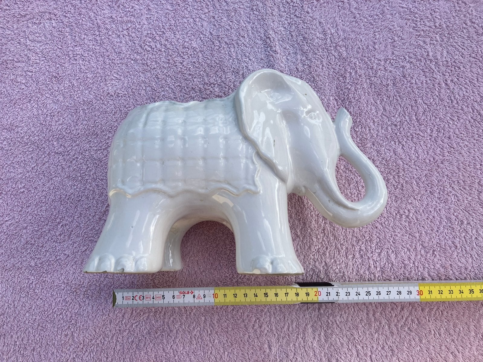 Olifant bloempot plantenbak - India, Steen, Binnen, Ophalen of Verzenden, Zo goed als nieuw