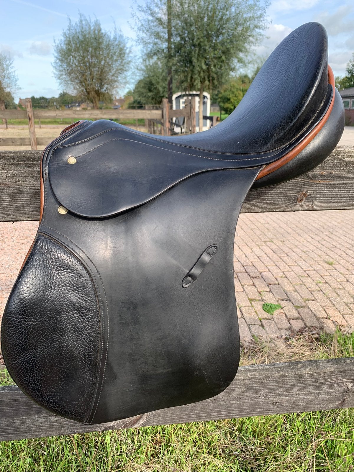Springzadel, Dieren en Toebehoren, Ophalen of Verzenden, Gebruikt, Springen