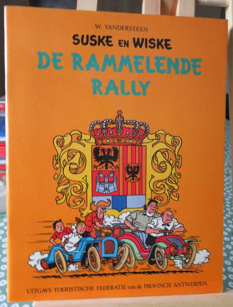 Suske en Wiske De rammelende rally dikker bruin papier, Boeken, Ophalen of Verzenden, Nieuw, Willy Vandersteen