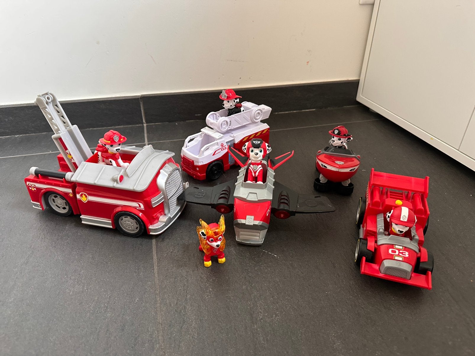 Paw Patrol Marshall speelset, Kinderen en Baby's, Ophalen, Zo goed als nieuw
