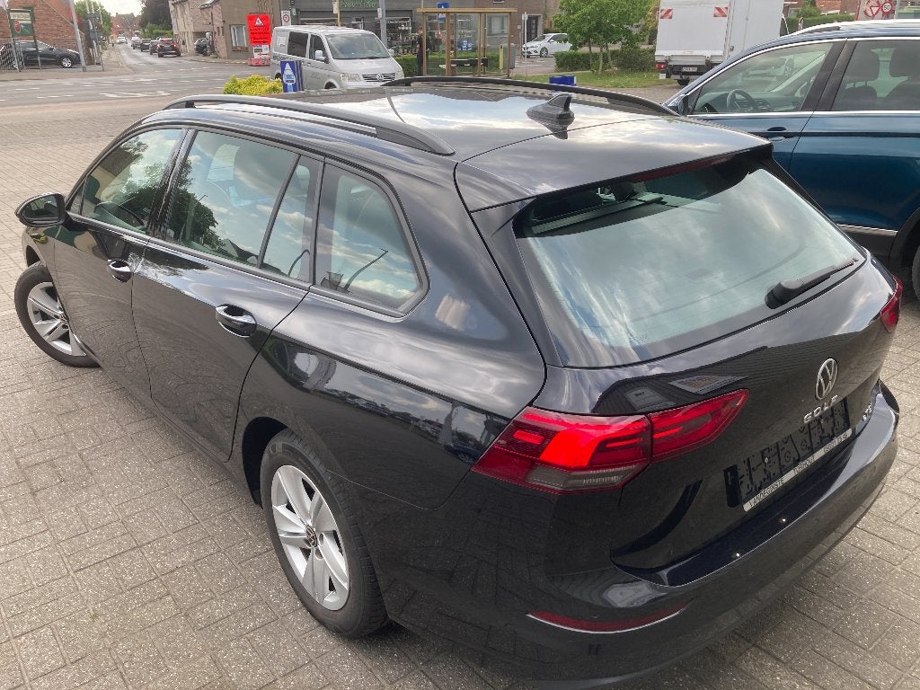 Golf BREAK eTSI 110pk MHEV -AUTOMAAT -GPS -Virtual -App -ACC, Auto's, Dealer onderhouden, Zwart, 5 deurs, Hybride Elektrisch/Benzine