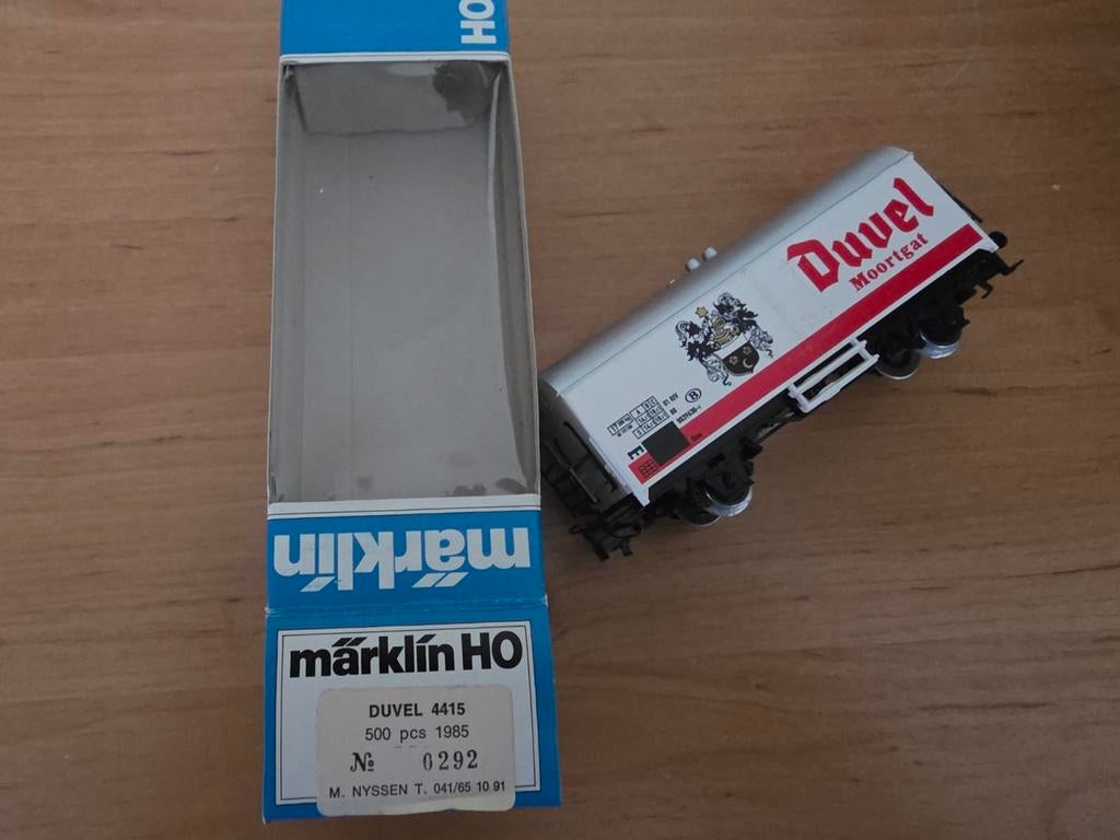 Marklin HO Bierwagon Duvel - Beperkte oplage nr 292, Verzenden
