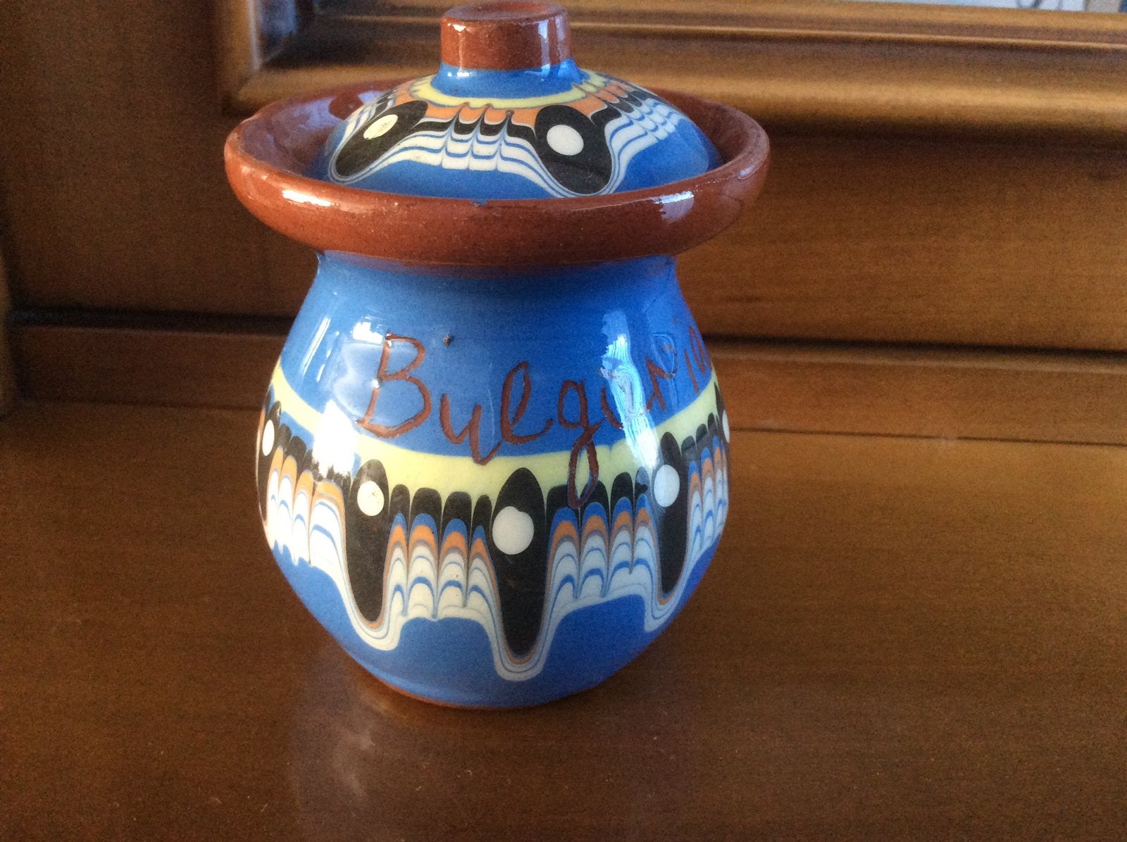 Aarden potje Bulgarije, Antiek en Kunst, Ophalen of Verzenden