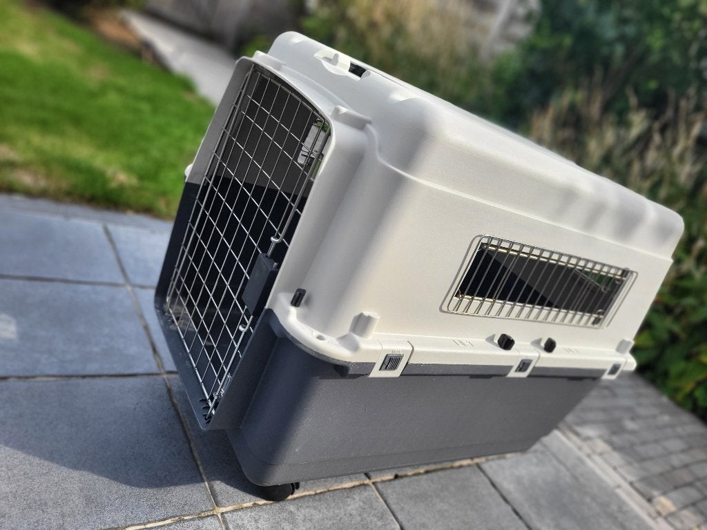 Transportbox / reiskoffer hond L, Ophalen, Zo goed als nieuw
