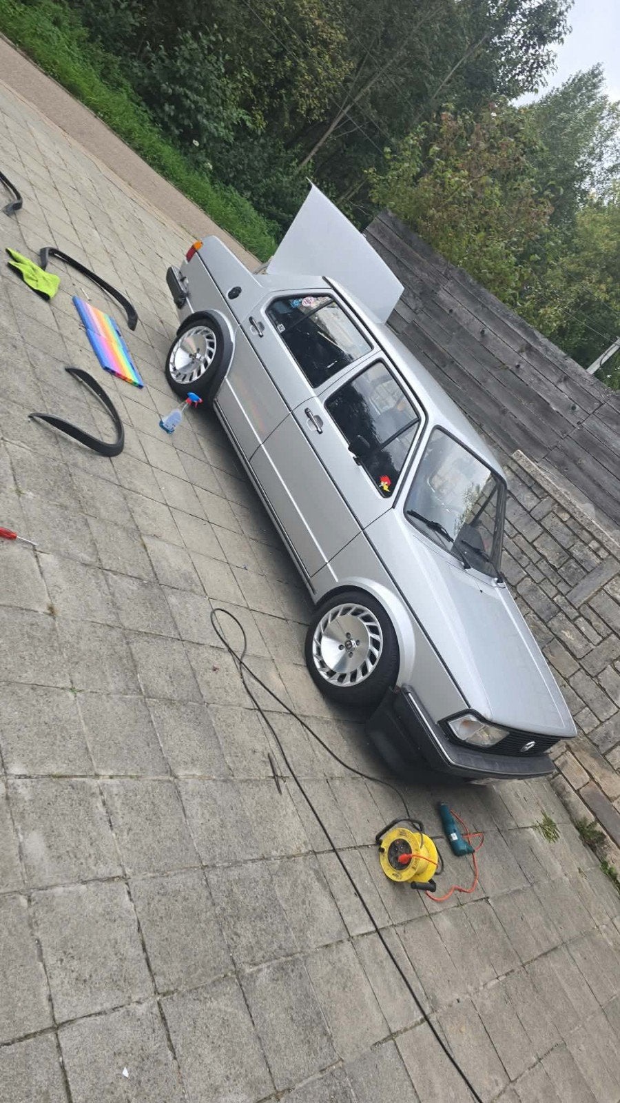 Volkswagen Jetta Mk1, Auto's, Volkswagen, Particulier, Blauw, Zilver of Grijs