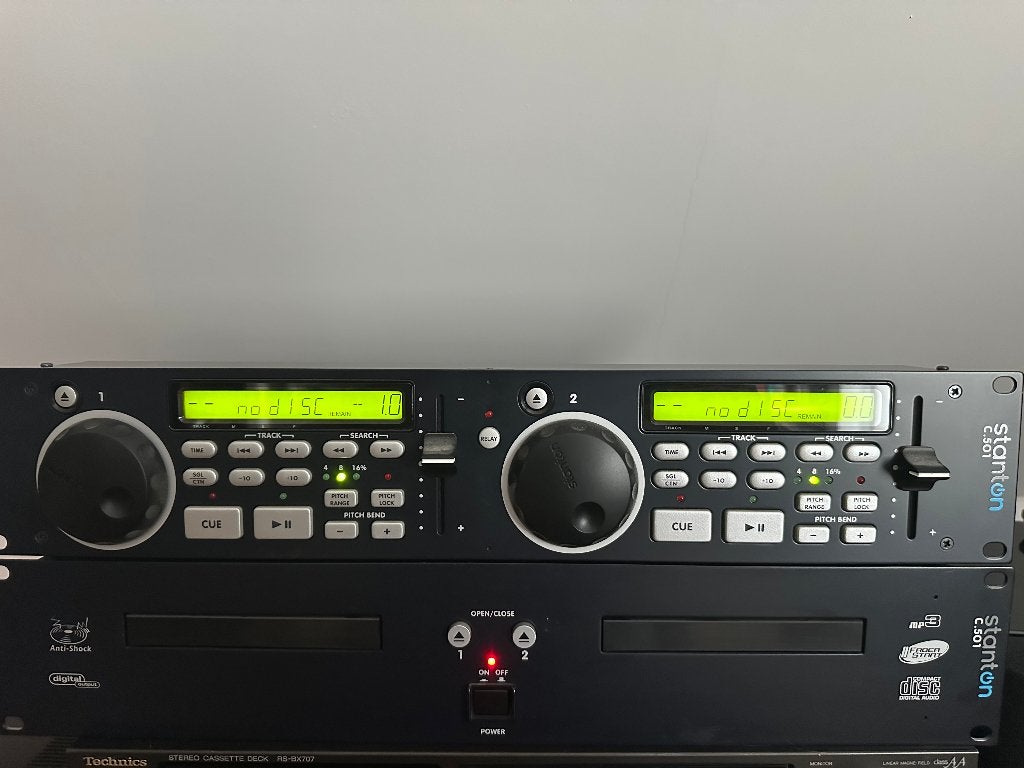 STANTON dubbele CD - MP3-speler, Audio, Tv en Foto, Ophalen of Verzenden, Gebruikt