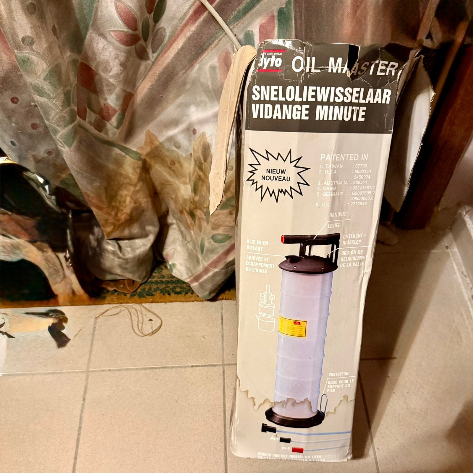 Olie wisselaar voor auto of boot, Ophalen of Verzenden, Zo goed als nieuw
