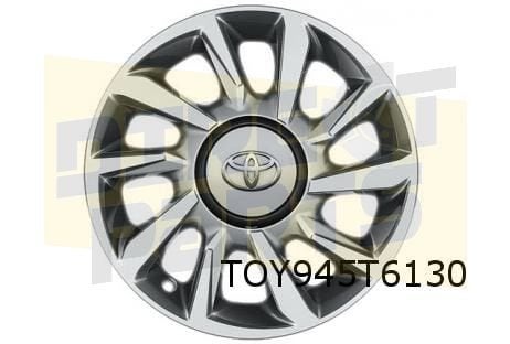 Toyota Aygo velg Aluminium 15'' turbine zilver Origineel! PW, Auto-onderdelen, 15 inch, -, Verzenden, -