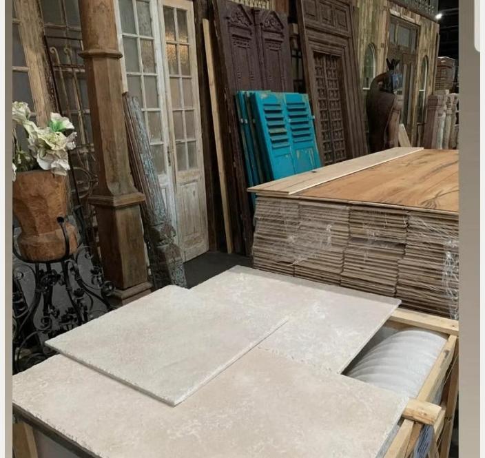 150m2 BOURGONDISCHE DALLEN NATUURSTEEN TEGELS BOURGOGNE, Ophalen