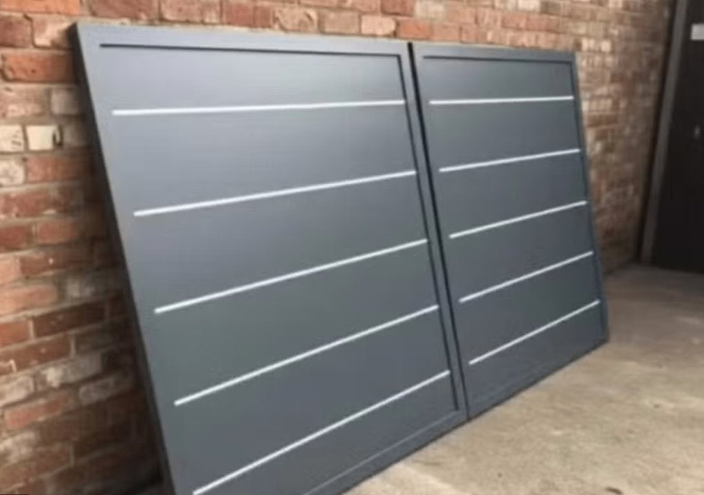 schuifpoort, Tuin en Terras, Ophalen, Aluminium, Schuifpoort