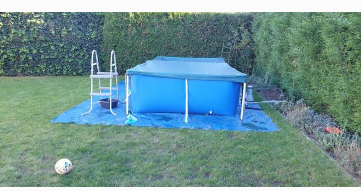 Zwembad intex, Tuin en Terras, Zwembaden, Ophalen, Gebruikt, 200 tot 300 cm, 80 tot 120 cm