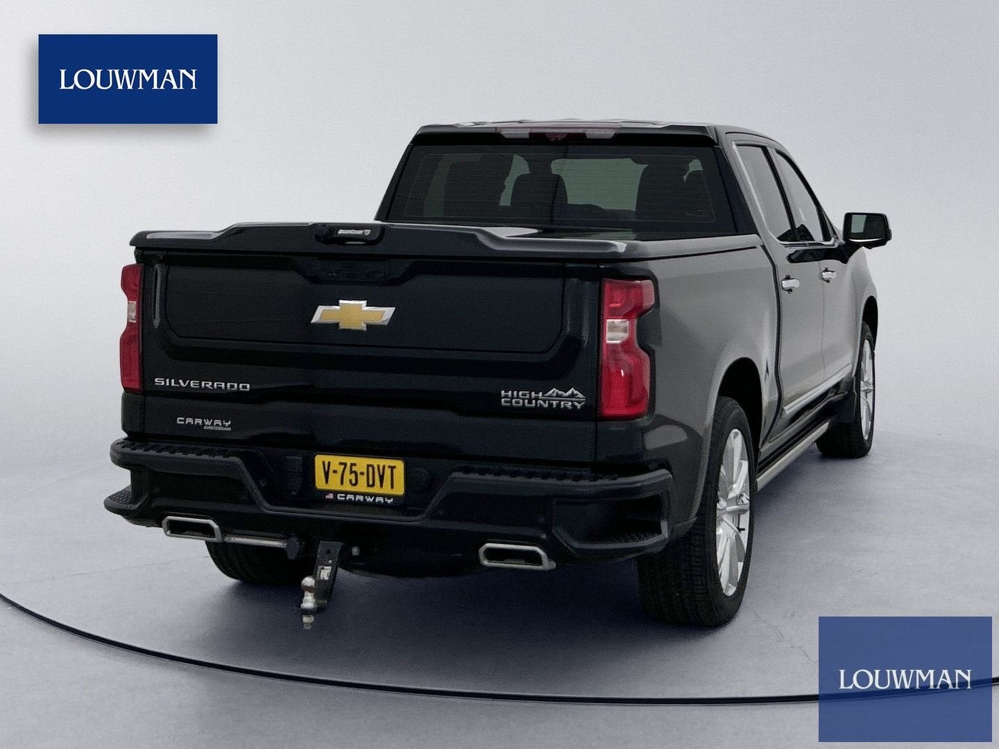 Chevrolet SILVERADO 1500 High country 6.2L V8 Vol opties Mem, Autos, 362 g/km, Achat, Entreprise, Capteur de stationnement