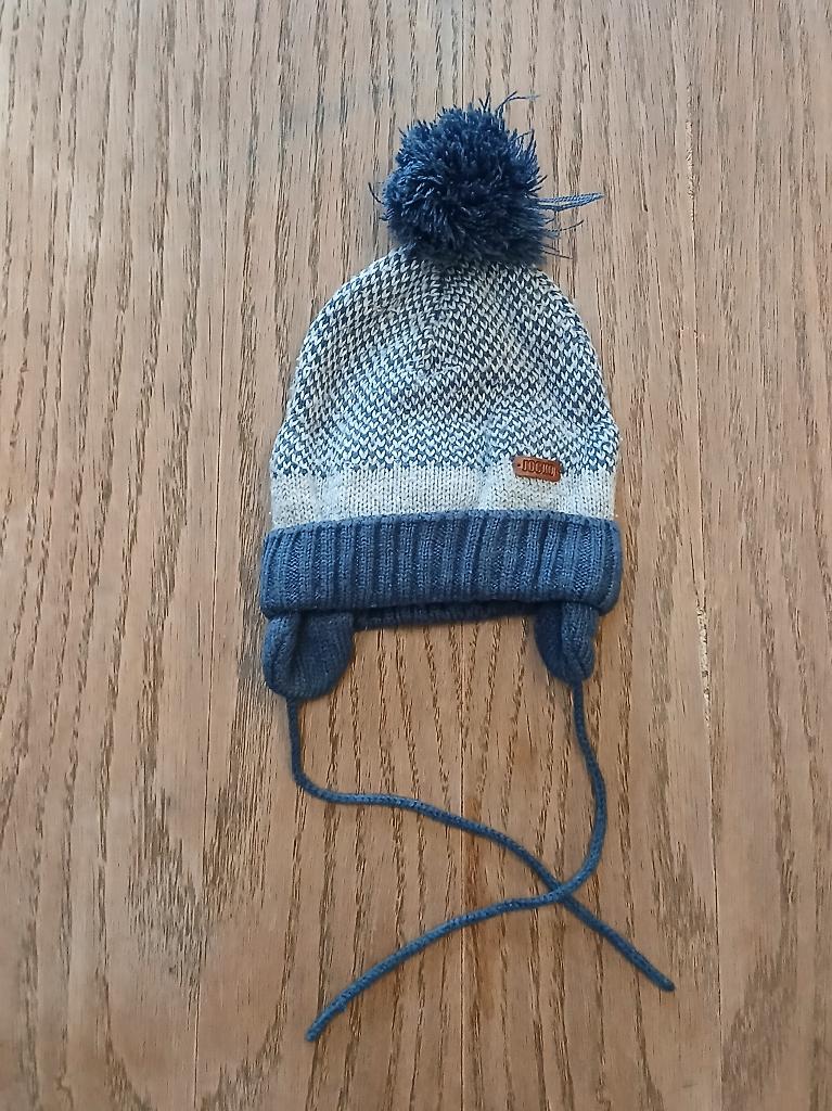 Blauwe babymuts van Jocko met pompon – Maat 47/49, Enfants & Bébés, Vêtements de bébé | Bonnets, Écharpes & Moufles, Utilisé, Bonnet