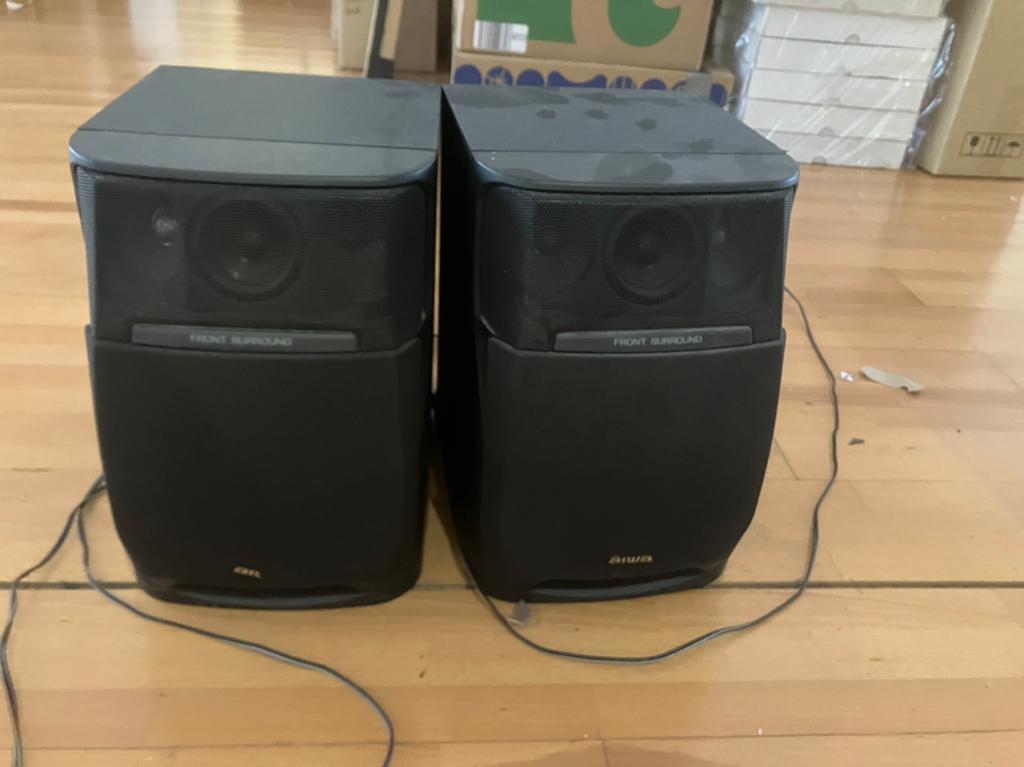 SPEAKER AIWA SURROUND, TV, Hi-fi & Vidéo, Enceintes, Enlèvement, Utilisé, 60 à 120 watts