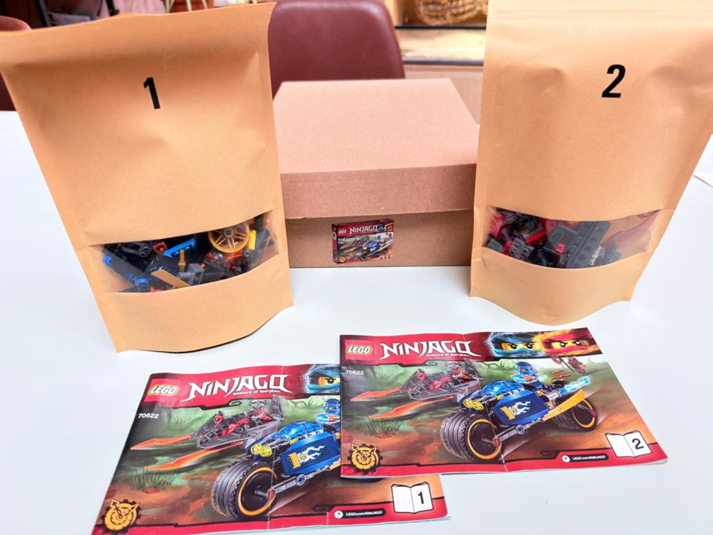 Lego Ninjago 70622 - volledig en uitgesorteerd, Lego, Ophalen of Verzenden, Zo goed als nieuw, Compleet