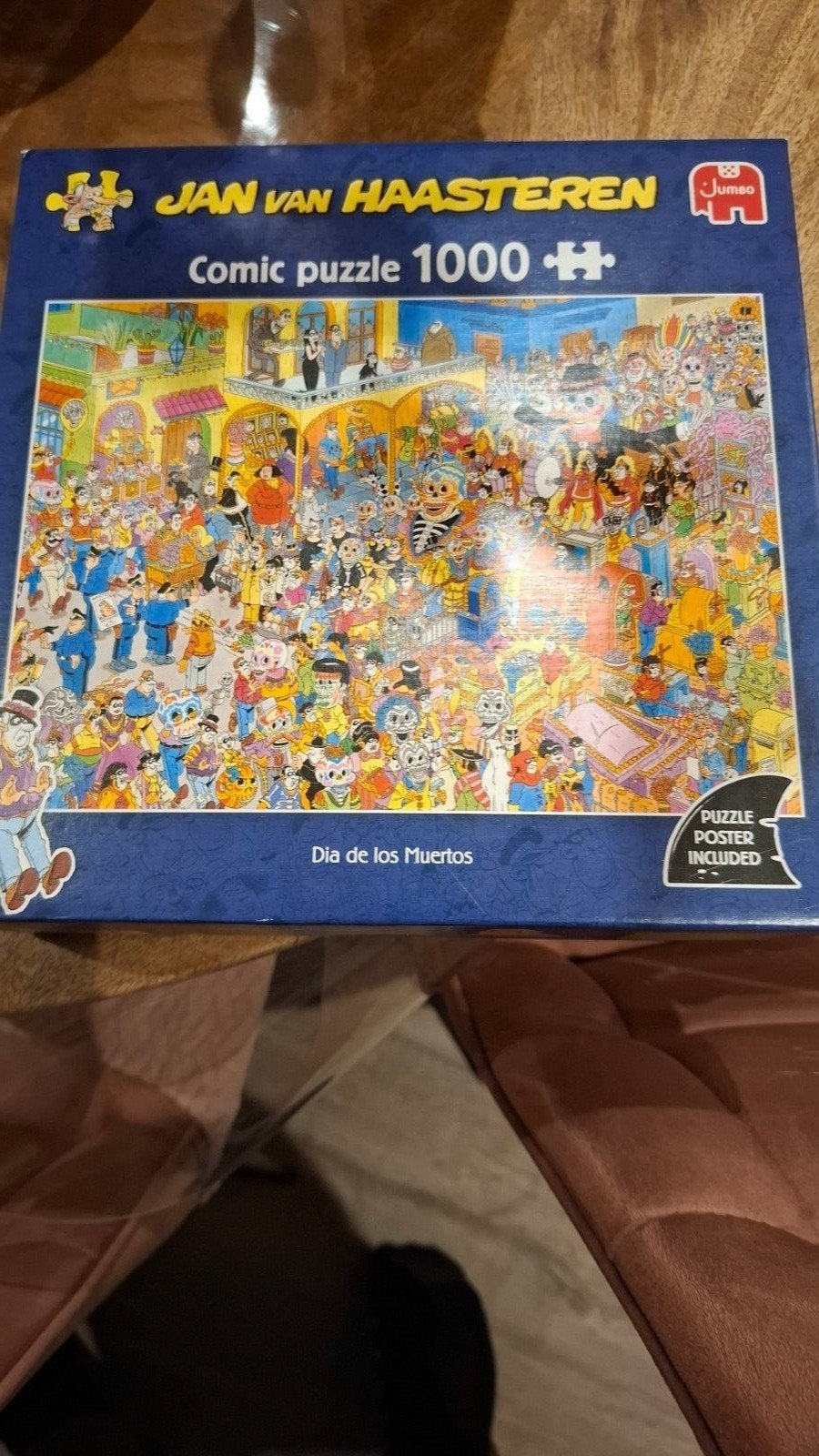 puzzel jan van haasteren 1000stuks Dia de los muertos, Enlèvement, Comme neuf