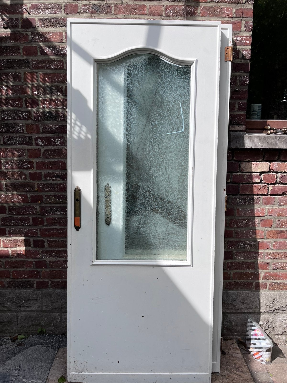 Antieke deuren (3 stuks), Doe-het-zelf en Bouw, Deuren en Vliegenramen, Ophalen, Gebruikt, Glas, Binnendeur