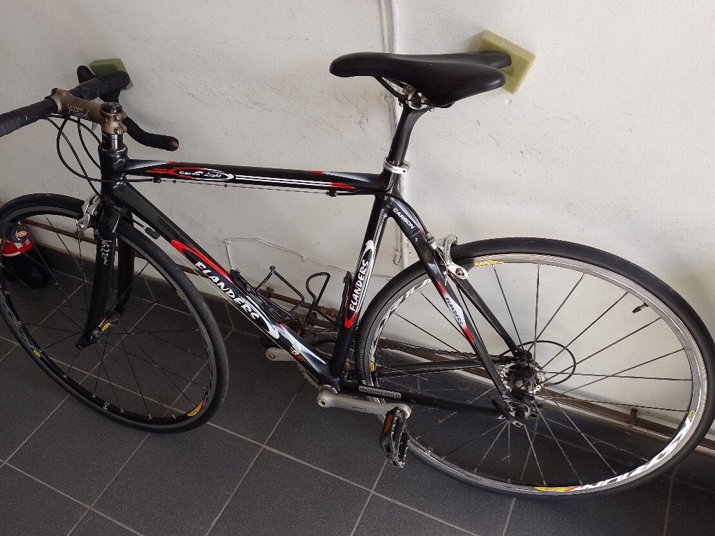 Koersfiets Flanders te koop, Ophalen, Zo goed als nieuw, Velgrem, Overige merken