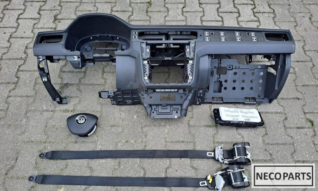 VW CADDY 2K5 2015 - 2021 AIRBAG DASHBOARD COMPLEET AIRBAG, Autos : Pièces & Accessoires, Tableau de bord & Interrupteurs, Enlèvement ou Envoi