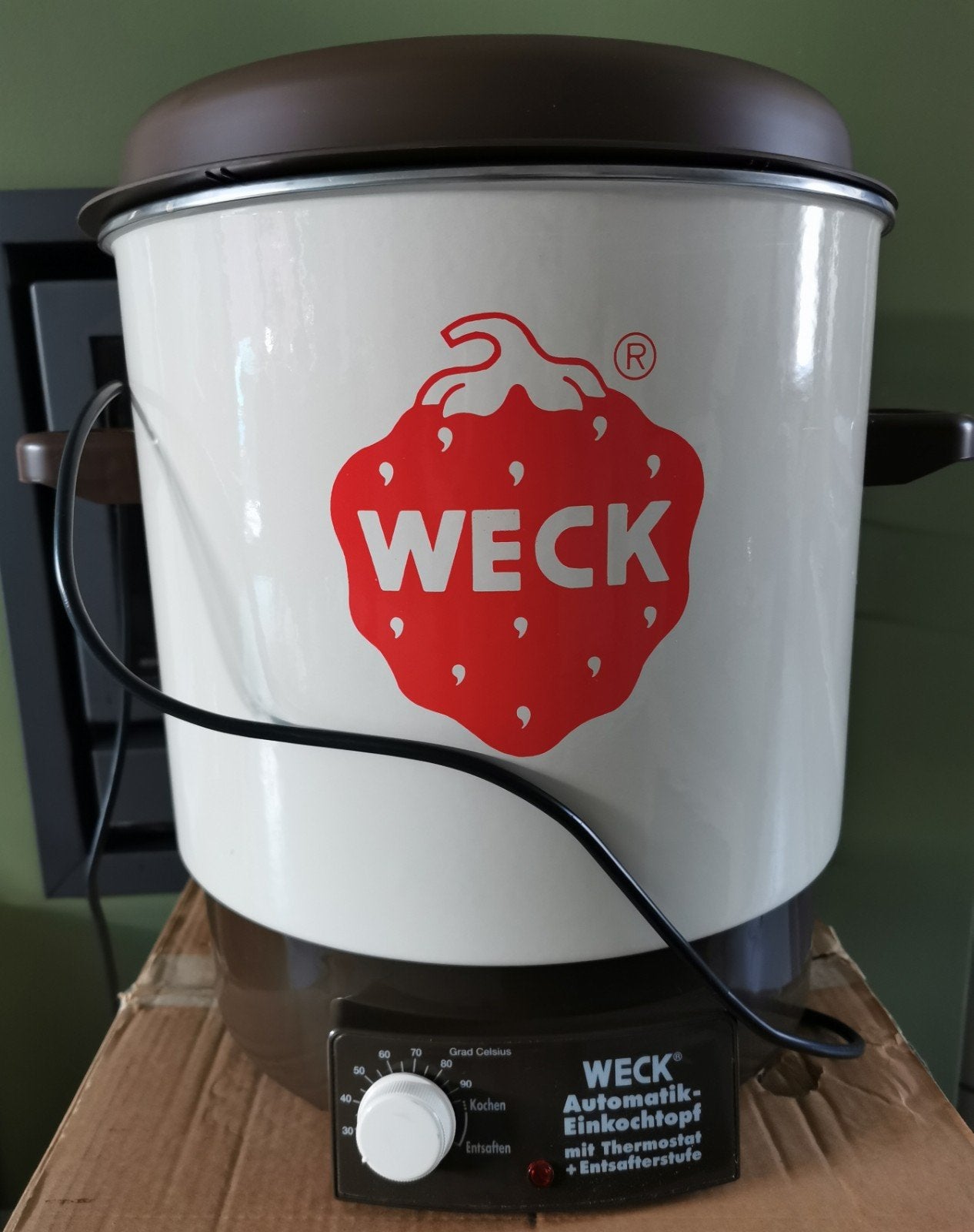 Weckpot, steriliseerbokalen, wecktang, Ophalen, Zo goed als nieuw