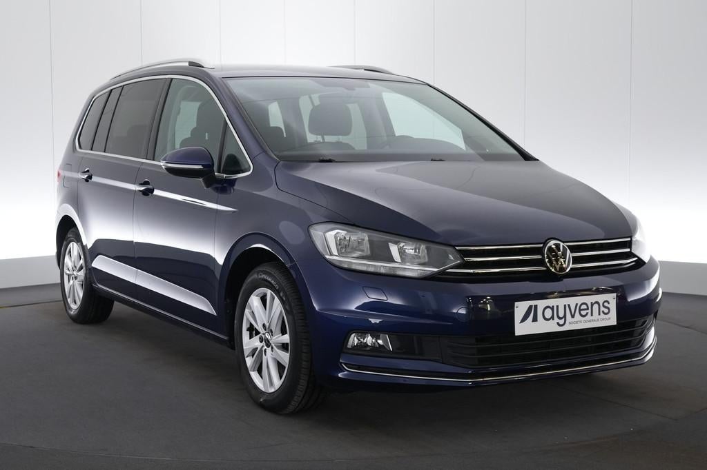 (1YHP987A) VOLKSWAGEN TOURAN, Monovolume, Gebruikt, Blauw, Alcantara