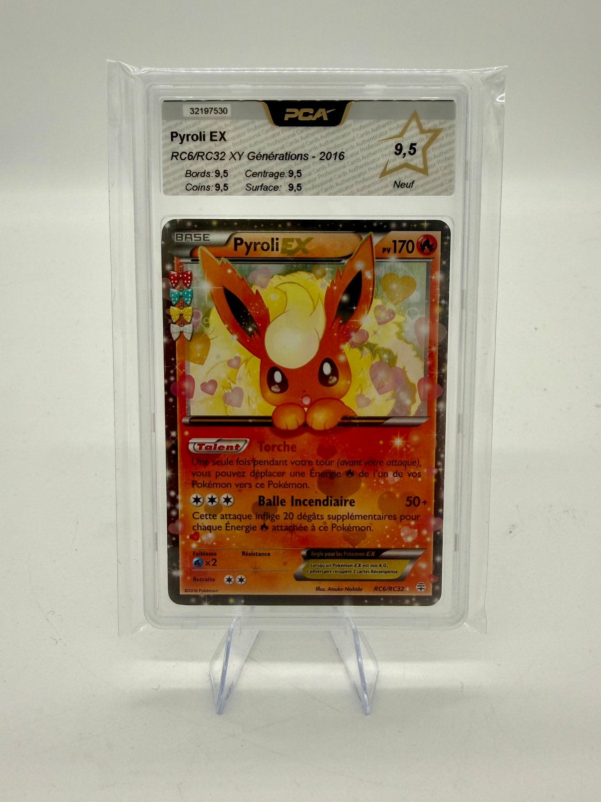 Pokémon TCG Pyroli EX RC6/RC32 Générations SL PCA 9,5, Hobby & Loisirs créatifs, Jeux de cartes à collectionner | Pokémon, Enlèvement ou Envoi