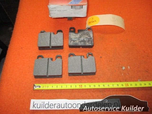 Remblokken achter Alfa 6 BMW E23 BP653  blf242 RS3179, -, Alfa Romeo, -, Nieuw
