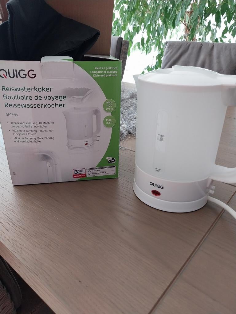 Reis water koker Quigg, Electroménager, Bouilloires, Enlèvement ou Envoi