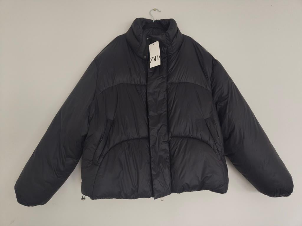 Zara puffer jacket new with tags, Kleding | Heren, Jassen | Winter, Nieuw, Maat 56/58 (XL), Zwart, Ophalen