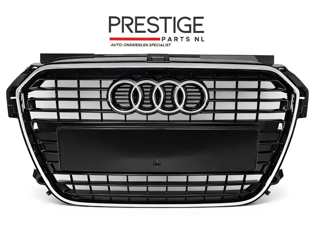 Grill AUDI A1 8X 8X0 Grille Hooglans Zwart bj.2010-2015 NIEU, -, Voor, Nieuw, Ophalen of Verzenden