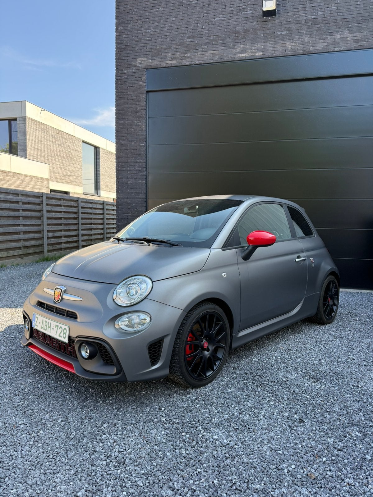 Abarth 595 pista 2020, 49000 kmters 1 jaar garantie., Auto's, Bedrijf, Airconditioning, Te koop, Benzine
