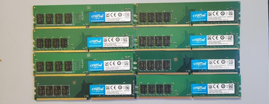 Barrette de mémoire RAM 
Crucial 8Go, Informatique & Logiciels, Neuf, DDR4, 8 GB