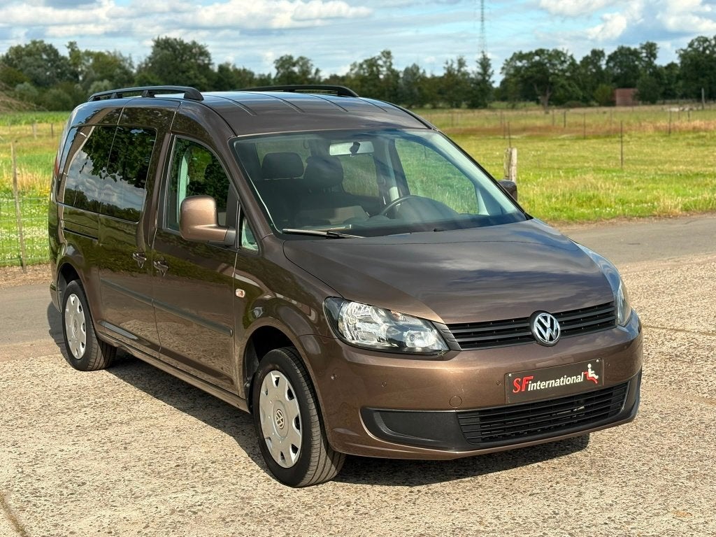 ️♿️Volkswagen Caddy 1.2TSI Rolstoel Invalide Mindervalide, Auto's, Euro 5, Bedrijf, Handgeschakeld, https://public.car-pass.be/vhr/97c9aed4-6fc9-4190-88b1-2a2495610386