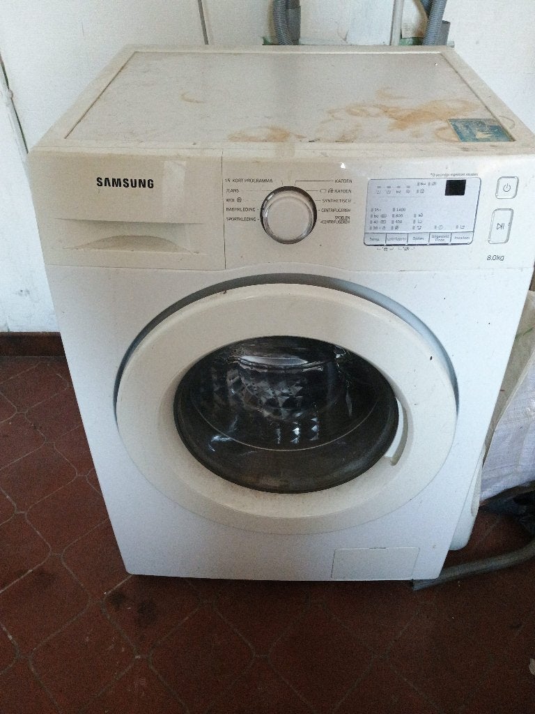 Goed werkende wasmachine - GRATIS, Elektronische apparatuur, Ophalen, Gebruikt, Voorlader