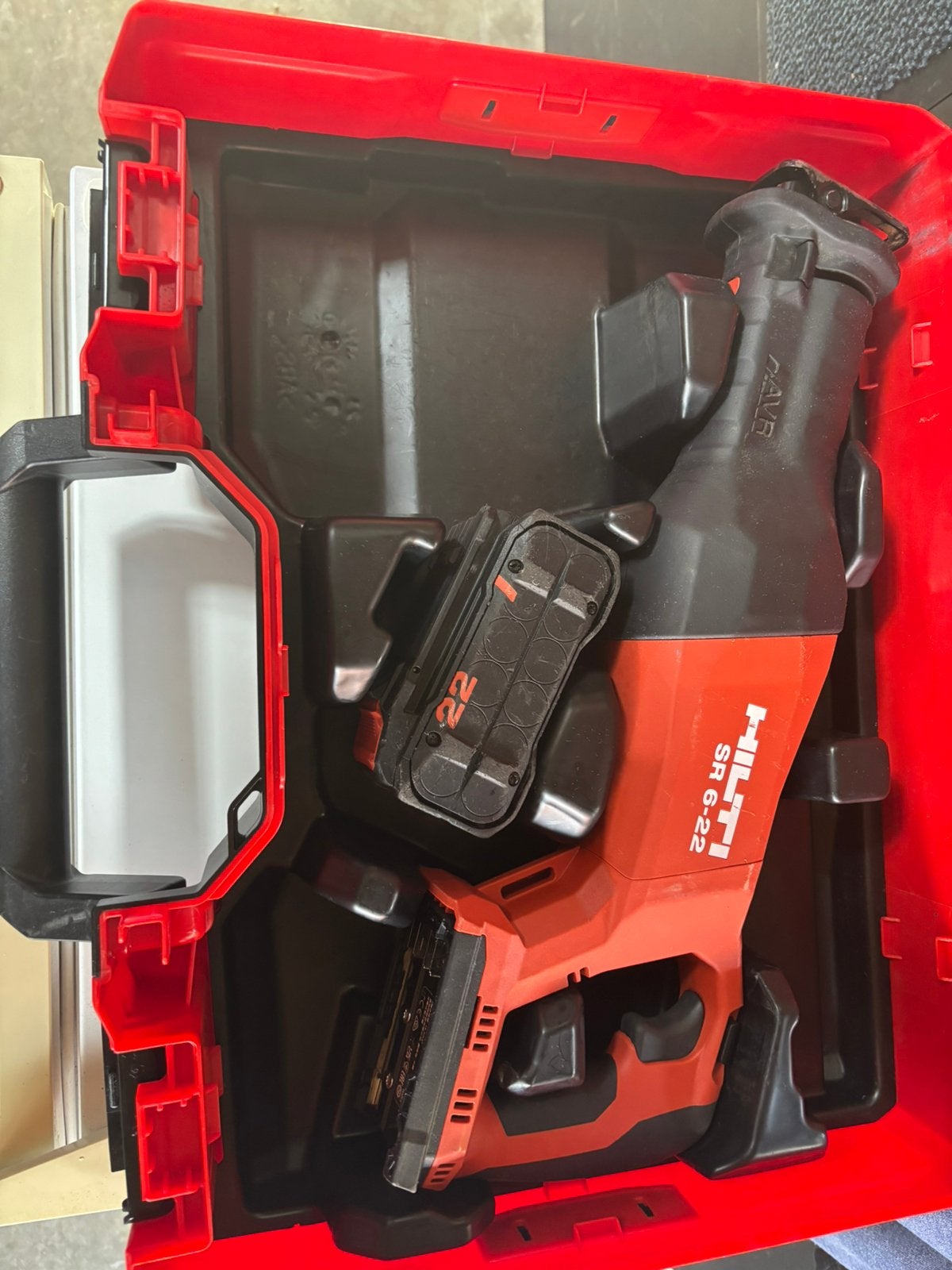 Scie alternative Hilti SR6-22, Bricolage & Construction, Outillage | Foreuses, Enlèvement ou Envoi, Comme neuf