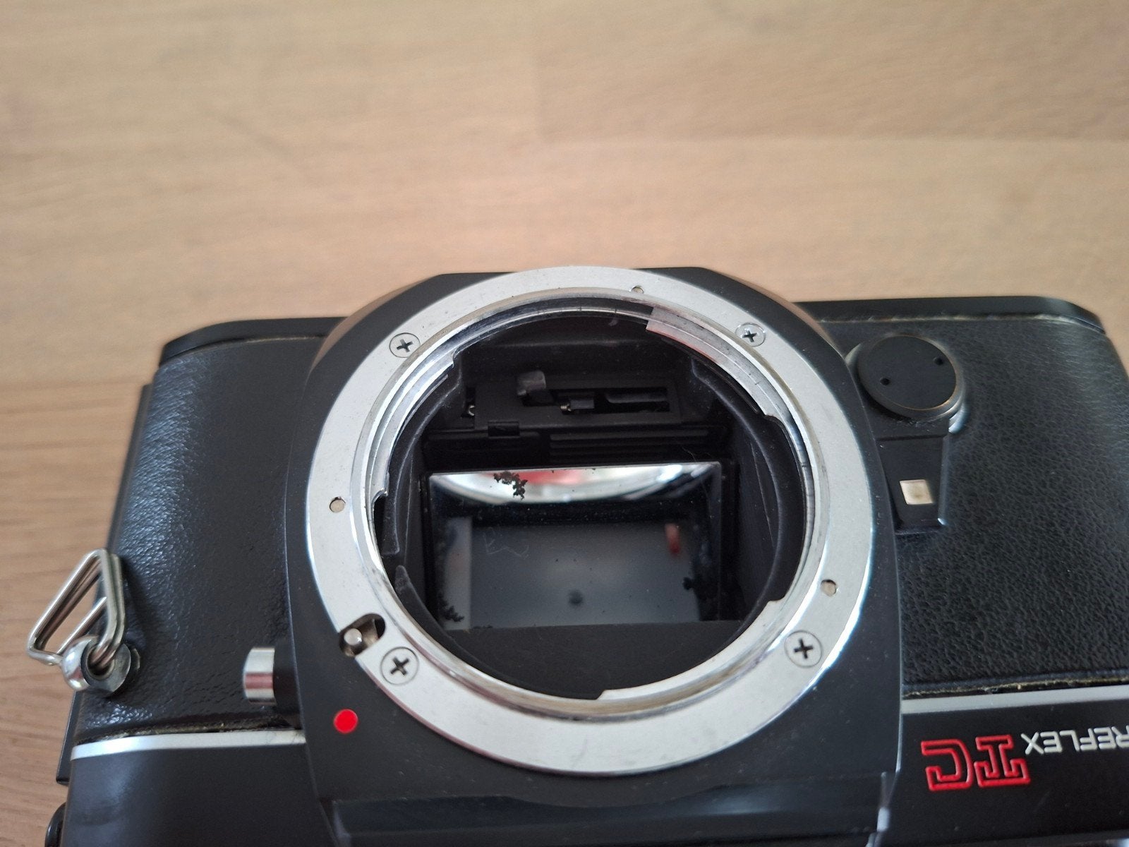 appareil photo 35mm argentique konica autoreflex TC, Enlèvement ou Envoi, Utilisé, Reflex miroir, Konica