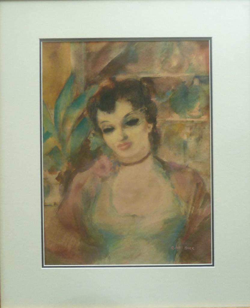Aquarelle de Raphaël de Buck, Enlèvement ou Envoi